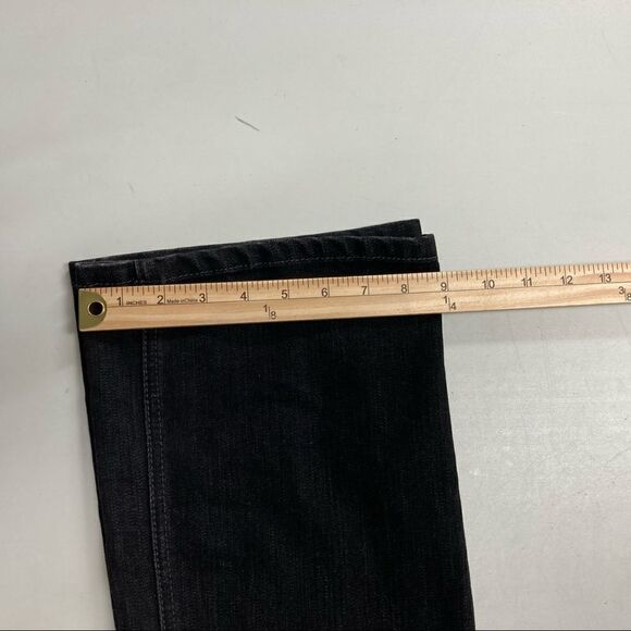 WHITE HOUSE BLACK MARKET,NOIR,Women’s Jeans, Black, Size 6R, Inseam 32” Boot Leg - Picture 12 of 12
